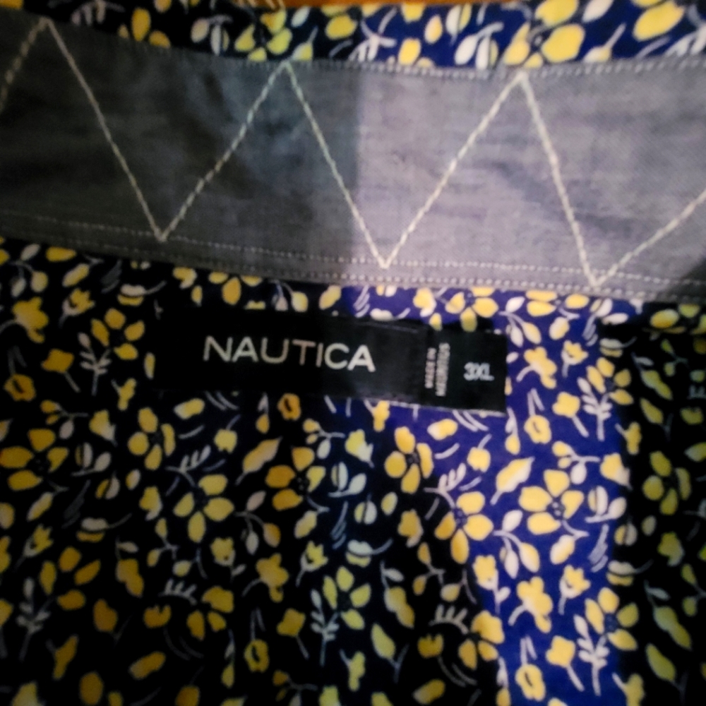 Nautica Button Up short sleeve 3x